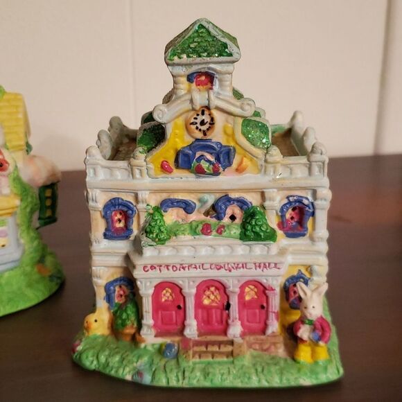 Lot of 3 - Jellybean Junction Ceramic Village Pieces (2005) - Picture 5 of 17